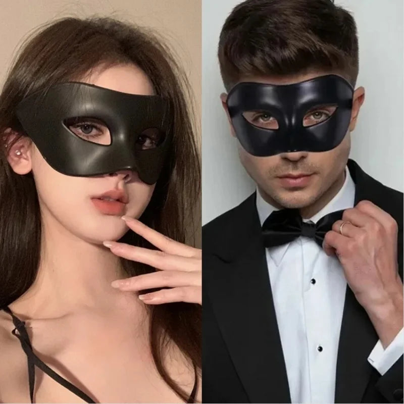 Elegant Venetian Masquerade Half Face Mask for Prom, Cosplay, Halloween Parties
