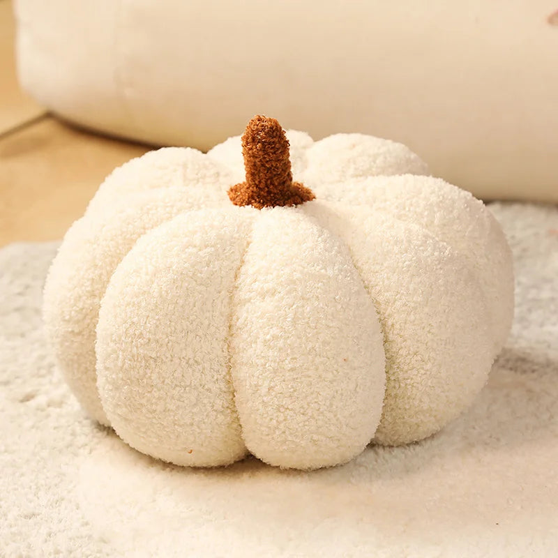 Soft Plush Pumpkin Pillow Cushion Toy, Cute Halloween Decor, Stuffed Plant Plushie Gift